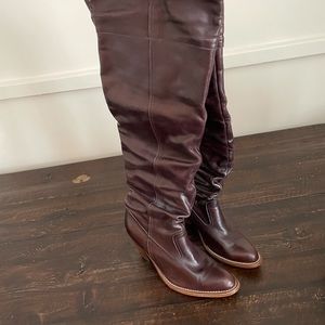 Jeffrey Campbell Over-the-knee slouch boots